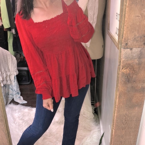 Torrid boho babydoll top size 0X - Picture 1 of 10